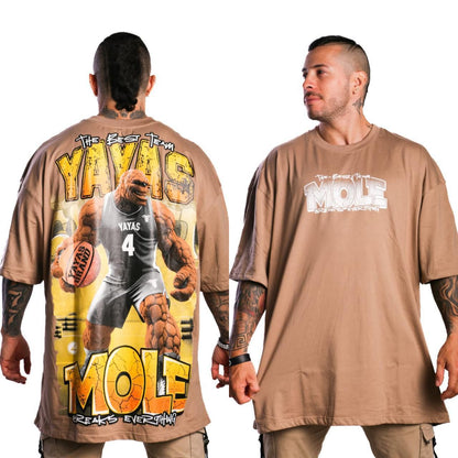 Camiseta Oversize Team Yayas Mole