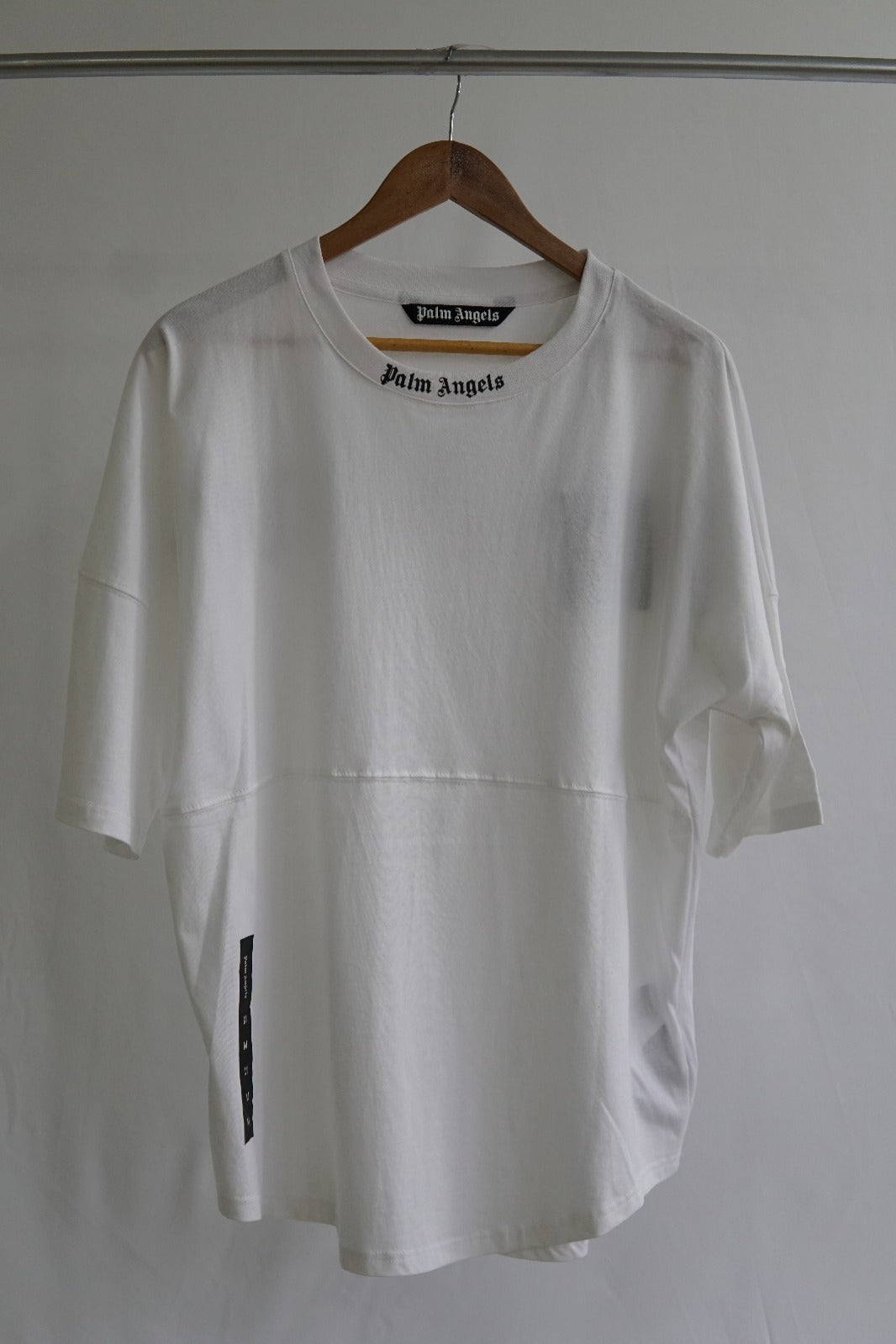 Camiseta Palm Angels Blanca Oversize