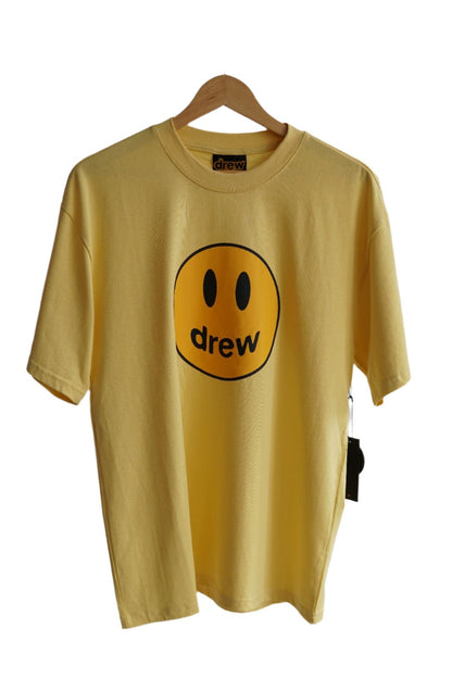 Camiseta Drew House Smiley Logo Amarilla