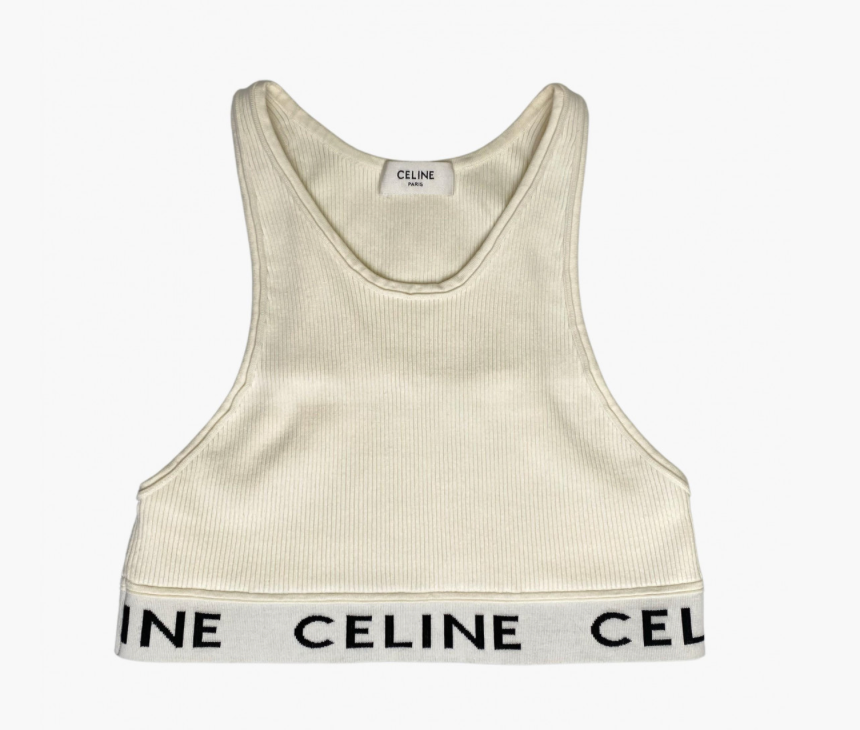 Top Celine Color Crema