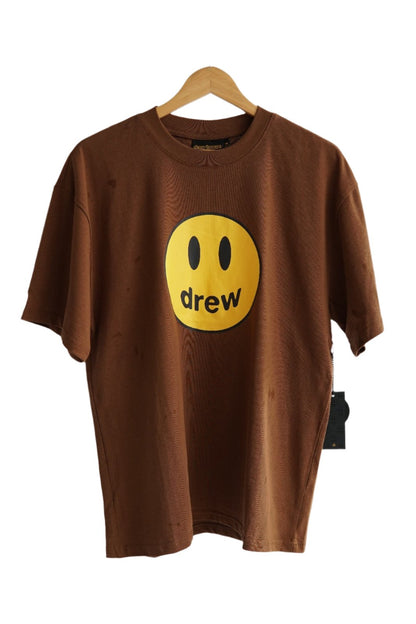 Drew House Smiley Logo Coffee T-shirt