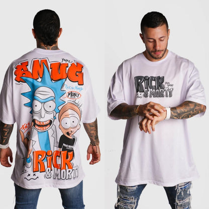 Camiseta Oversize Yaya's Rick & Morty