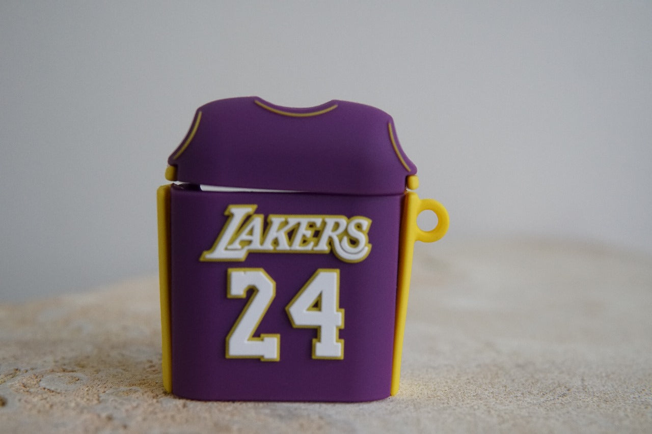 Estuche Para AirPods 1/2 Generación - Lakers 24