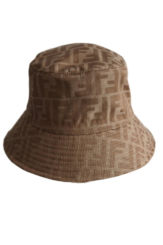 Bucket Hat Fendi Café Claro