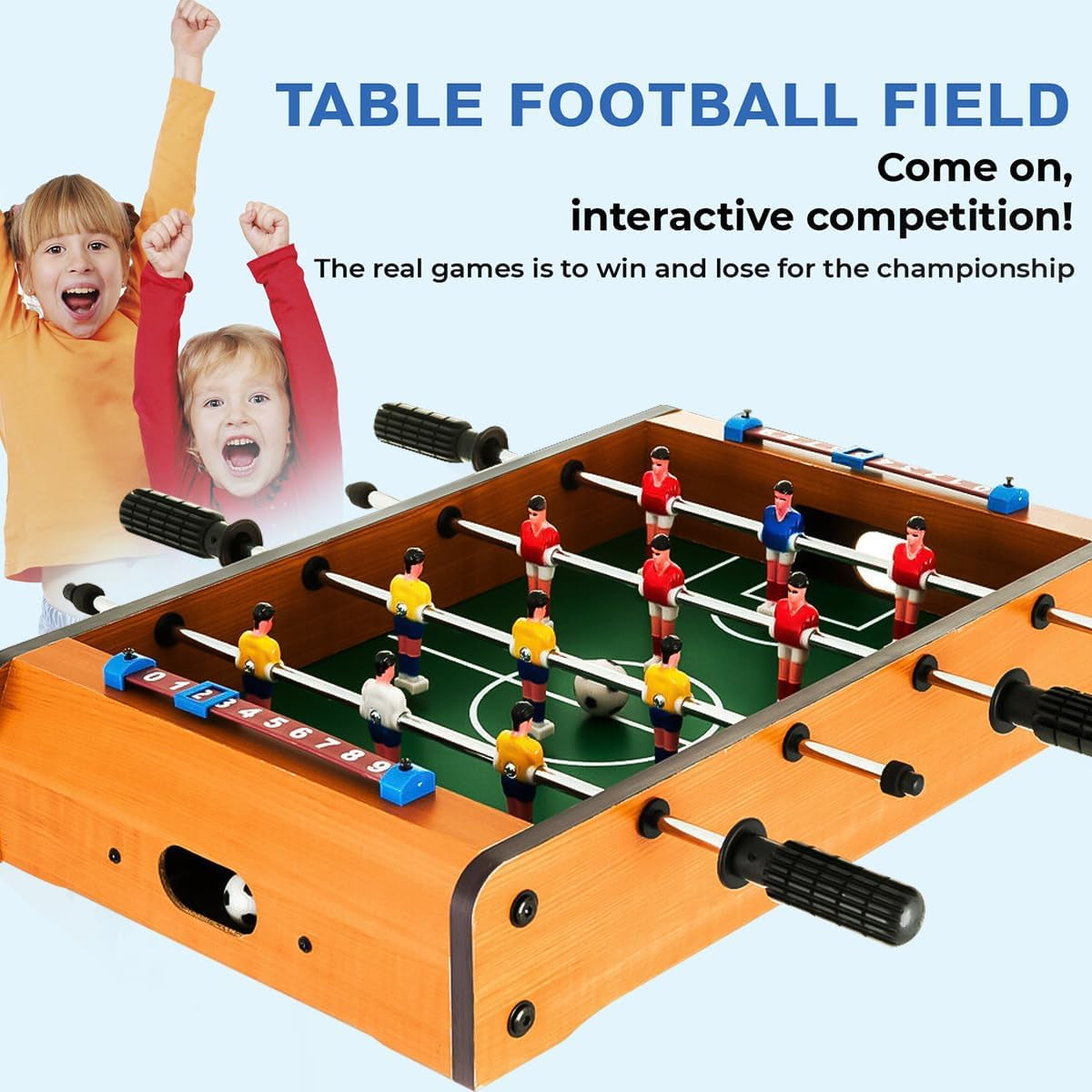 Juego De Mesa Mini Futbolín