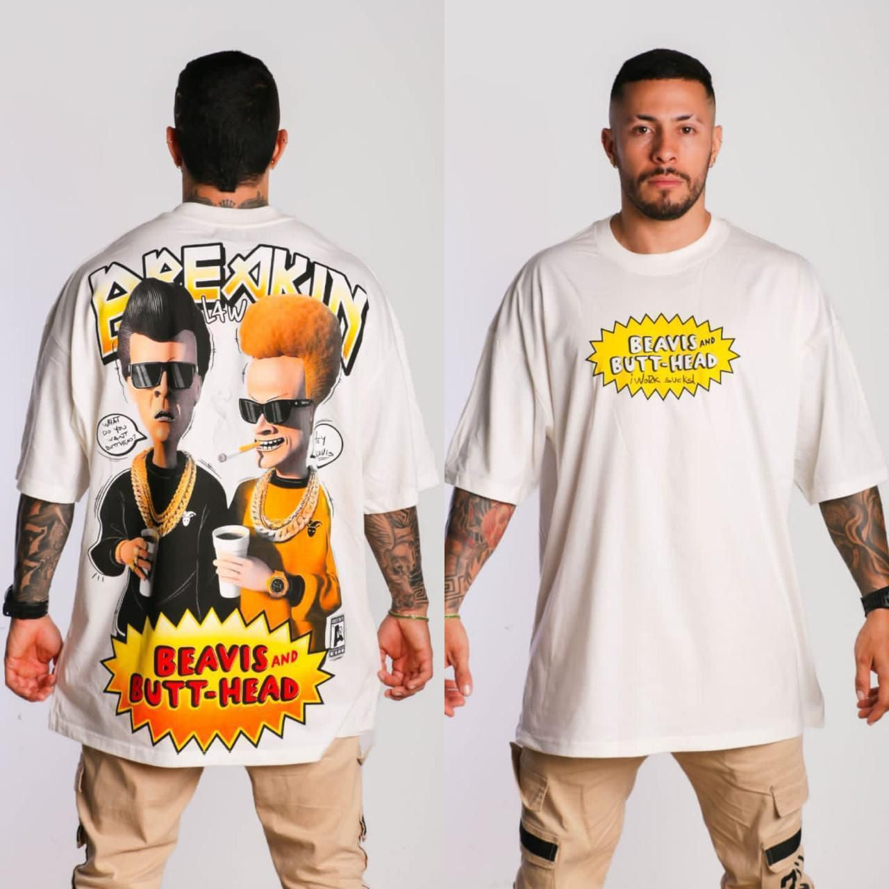 Camiseta Oversize Beavis & Butt-Head