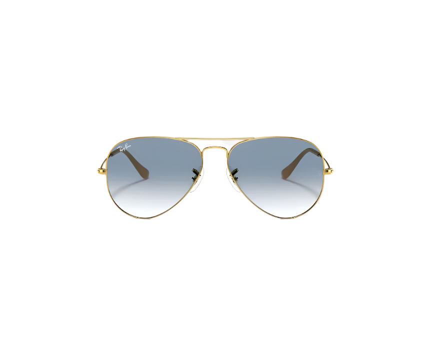 Lentes Ray Ban Aviator Large Metal Gradient Blue