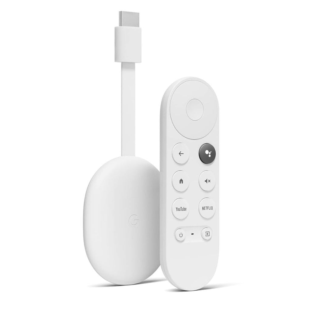 Dispositivo Streaming Chromecast TV 4k - 4th Generación Google / Blanco