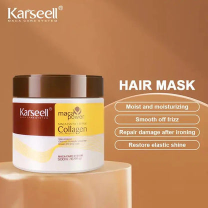 Mascarilla Para Cabello Karseell Collagen