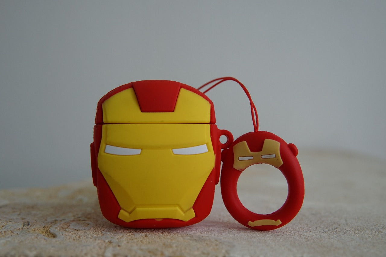 Estuche Para AirPods 1/2 Generación - Iron Man