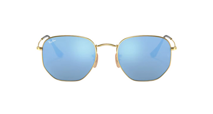 Lentes Rayban Hexagonal - 0RB3548 - Arista Mirror Blue