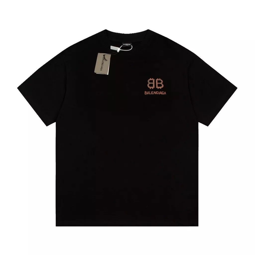 Camiseta Balenciaga Double B Old Premium