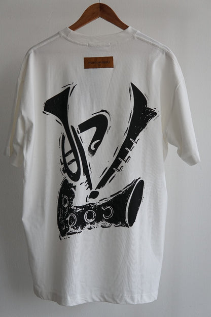 Camiseta De Diseñador Louis Vuitton Música