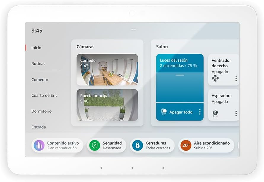 Pantalla Inteligente Echo Hub Amazon Blanco (1era gen)