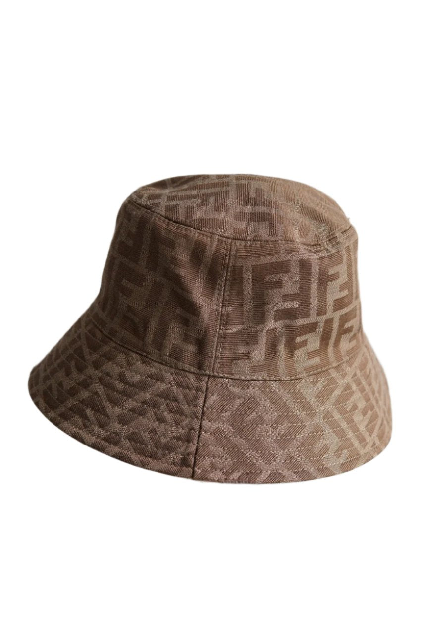 Bucket Hat Fendi Café Claro