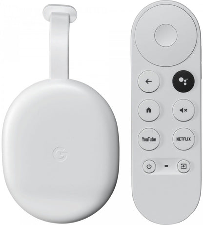 Dispositivo Streaming Chromecast TV HD - 4th Generación Google US / Blanco