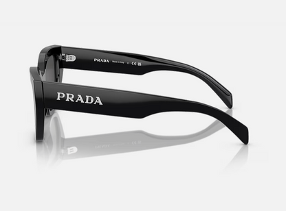 Lente de Sol Prada Butterfly Logo Sunglasses SPRA09