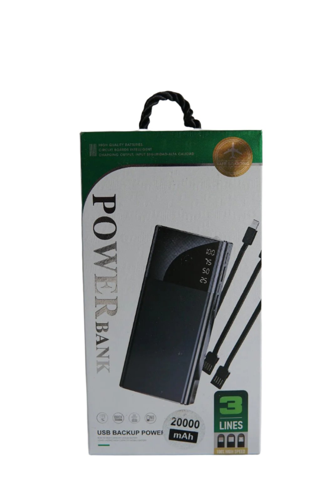 Bateria Power Bank 20000 mAh - HJX DX