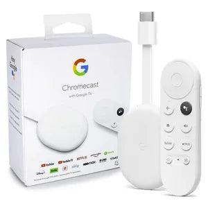 Dispositivo Streaming Chromecast TV 4k - 4th Generación Google / Blanco