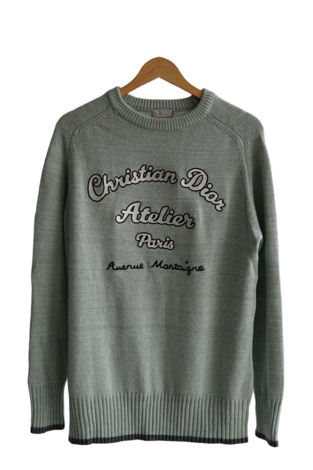 Dior Christian Dior Atelier Sweater Verde Agua