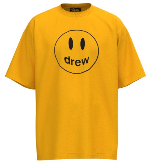 Camiseta Drew House Smiley Logo Amarilla