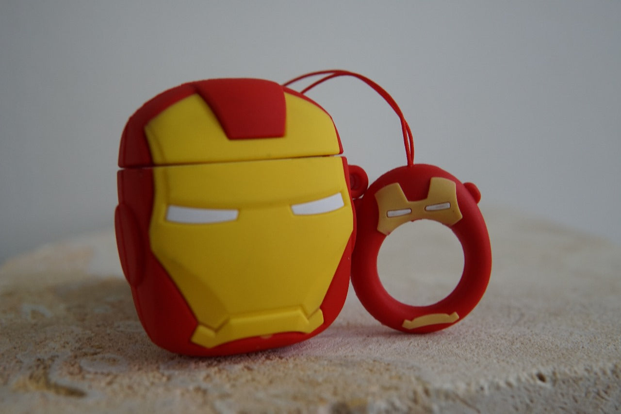 Estuche Para AirPods 1/2 Generación - Iron Man