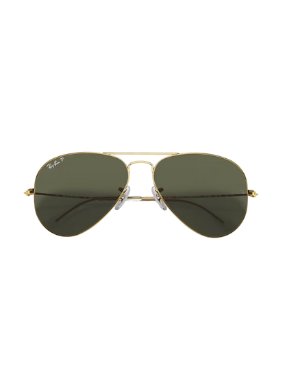 Aviador Green Gold Polarized