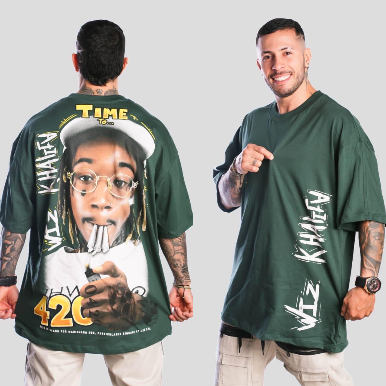 Camiseta Oversize Yaya's Wiz Khalifa