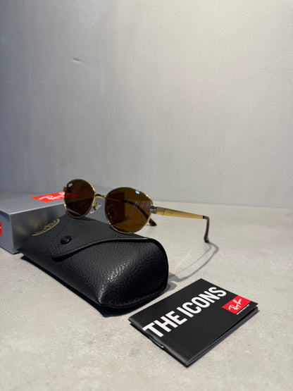 RAYBAN RB3774D brown - 7175
