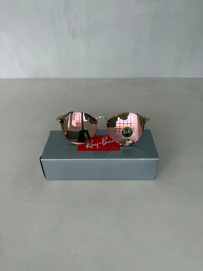 Round Blaze Mirror Pink