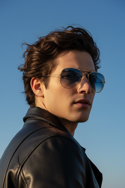 RAYBAN Aviador Gradient Blue -7001