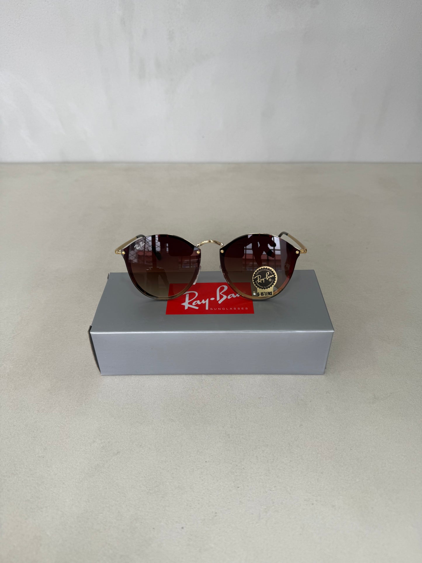 Round Blaze Gradient Brown