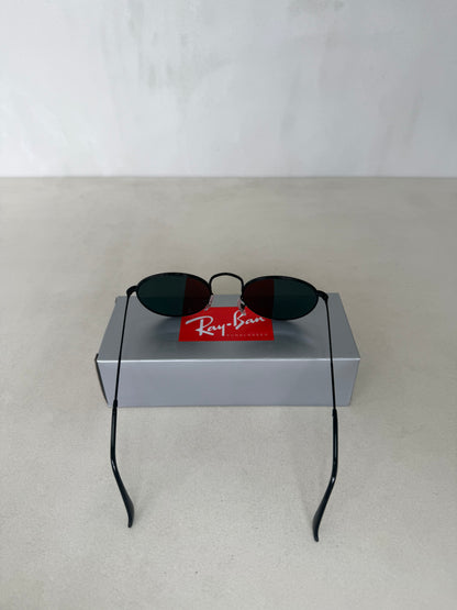 Round Metal Black Grey