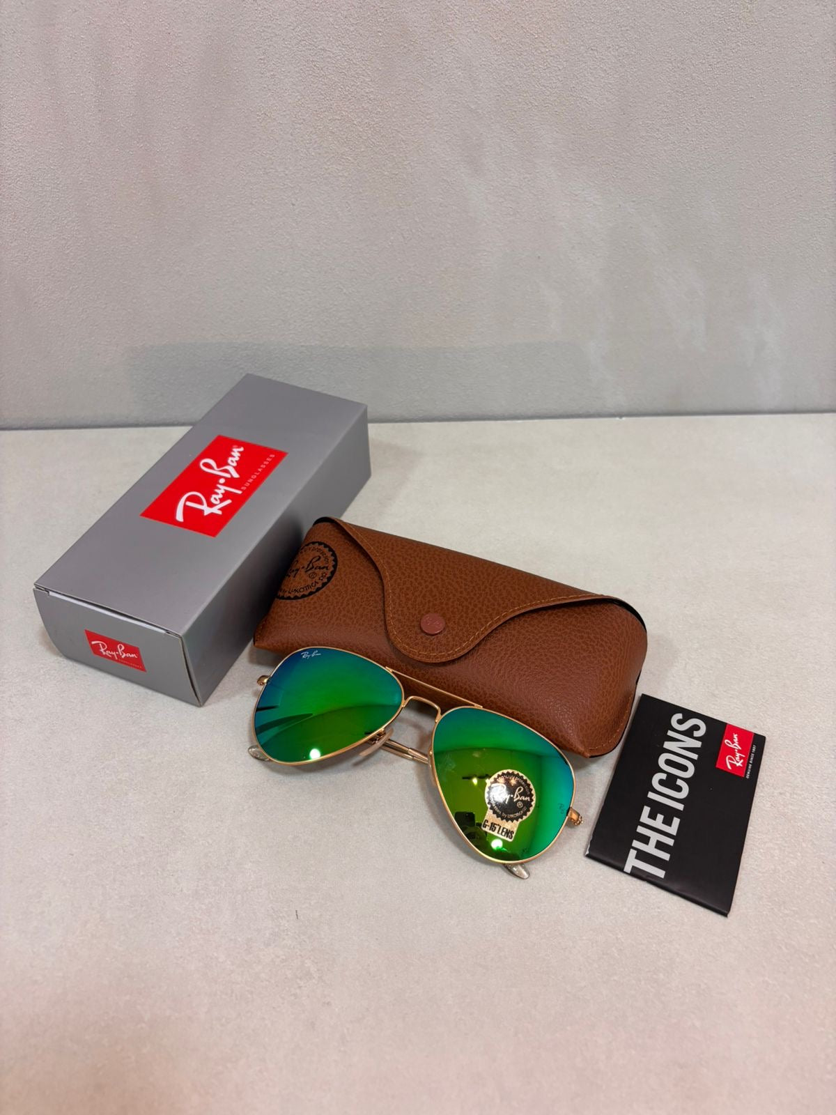 Aviador Mirror Green