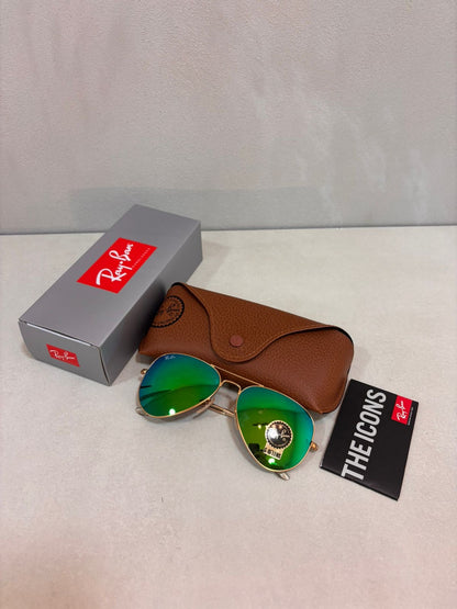 Aviador Mirror Green