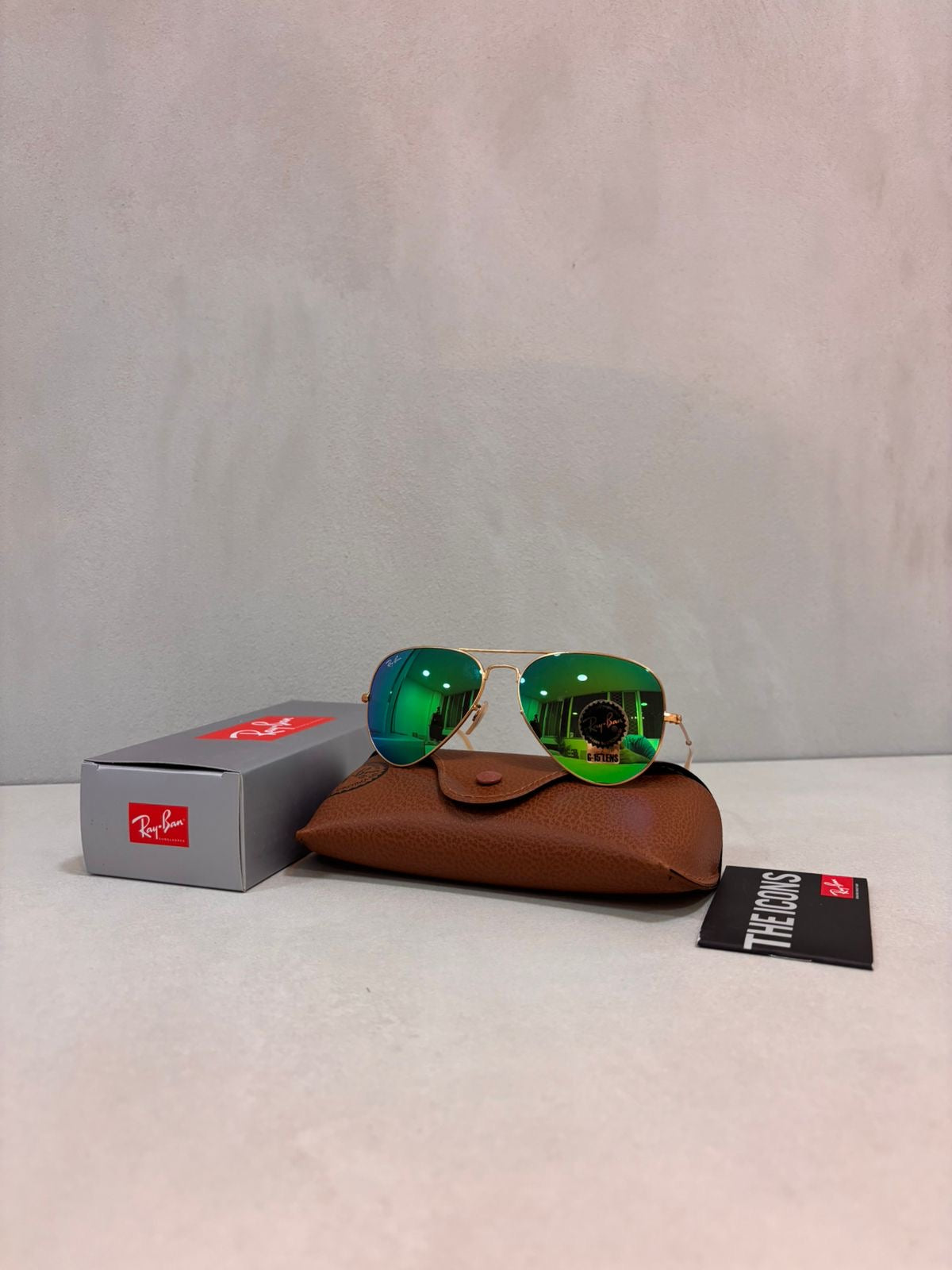 Aviador Mirror Green