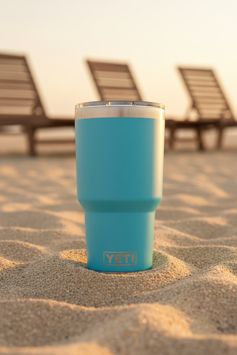 Vaso YETI tumbler de 30 onzas - Celeste -7057