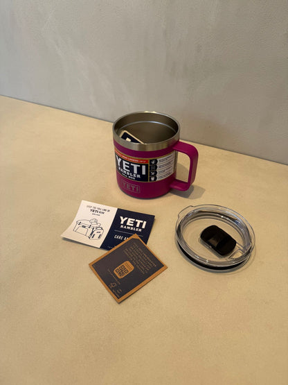 YETI rambler MUG de 14 onzas para Café - Morado -7086