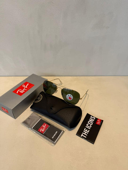 Aviador Green Gold Polarized