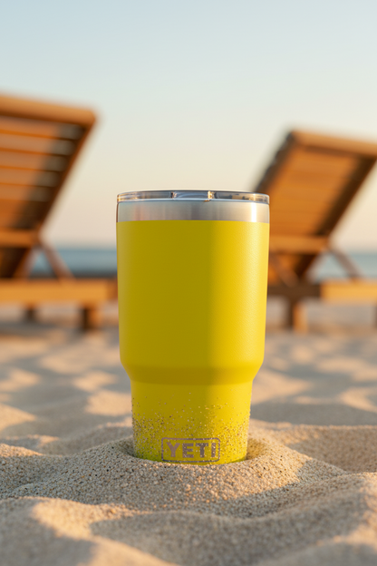 Vaso YETI tumbler de 30 onzas - Amarillo -7056