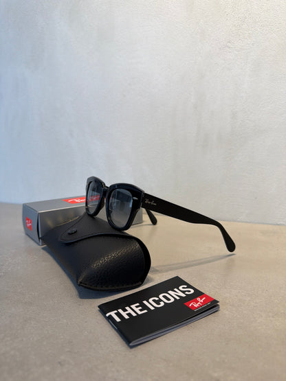 RAYBAN STATE STREET Gradient Blue Polished Black - 7167