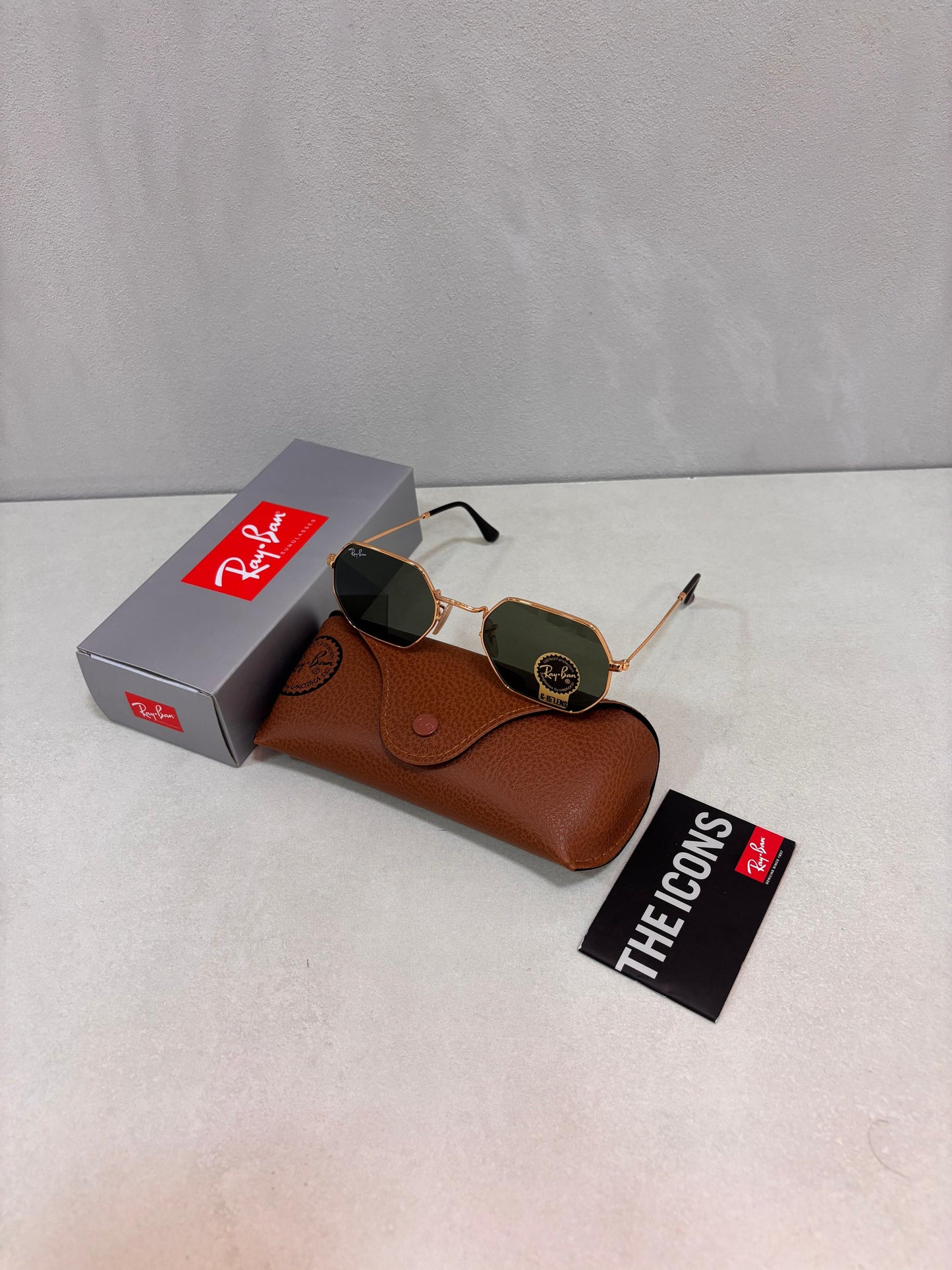 Octagonal Arista Green