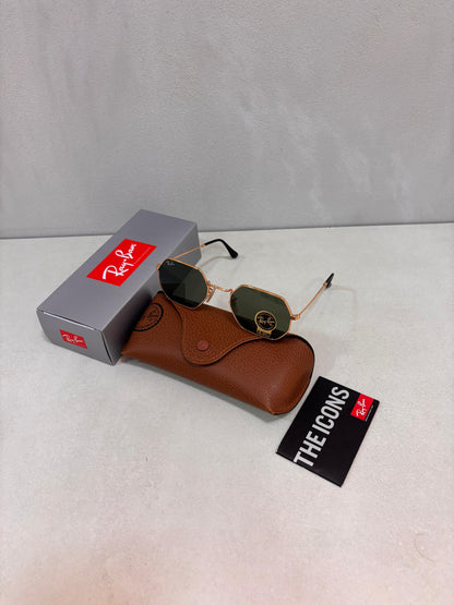 Octagonal Arista Green