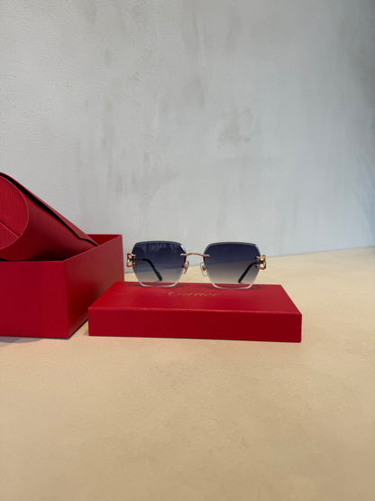 Square Blue Gradient