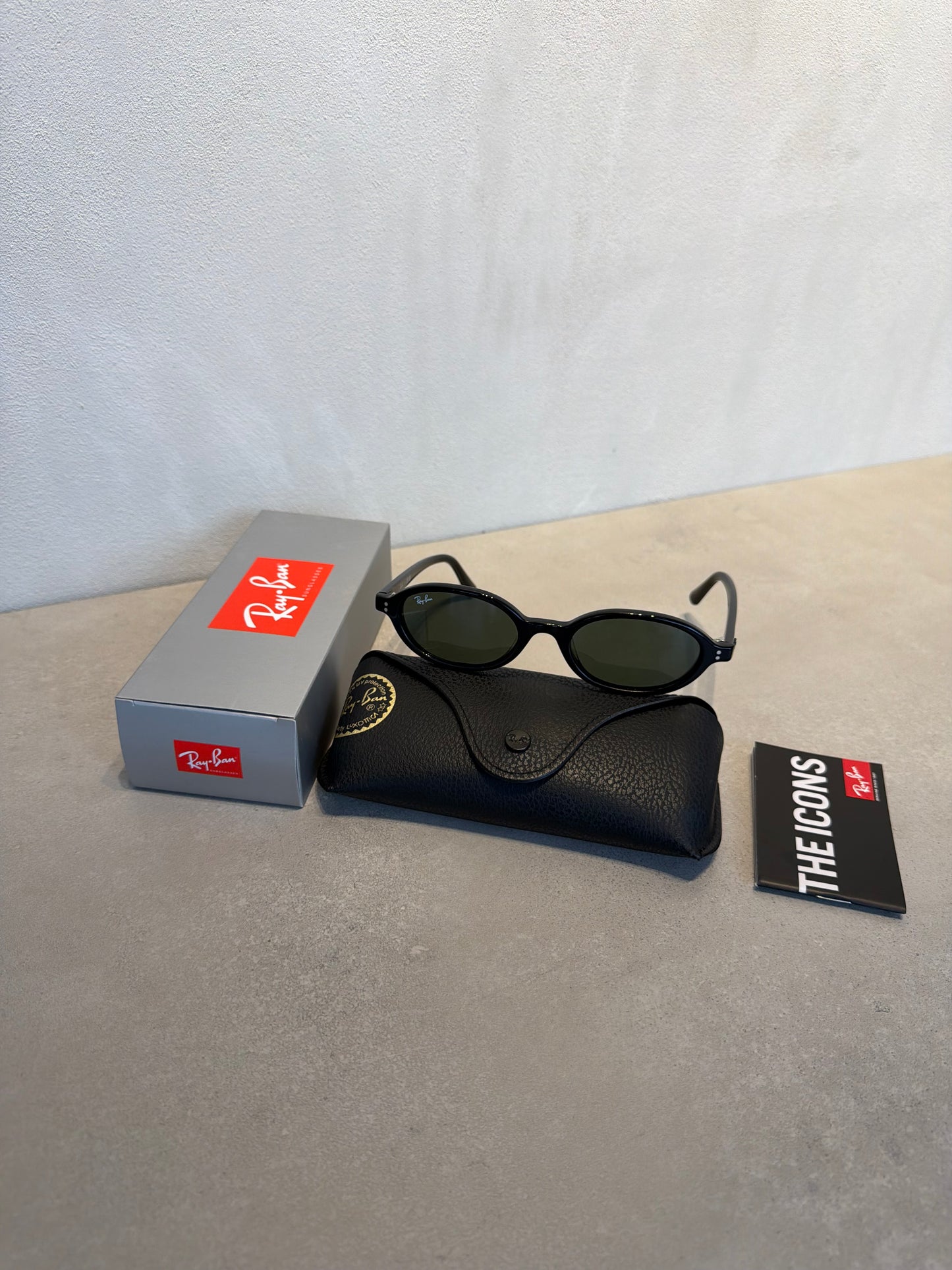 RAYBAN KHAL BIO-BASED Dark Grey Polished Black 7163