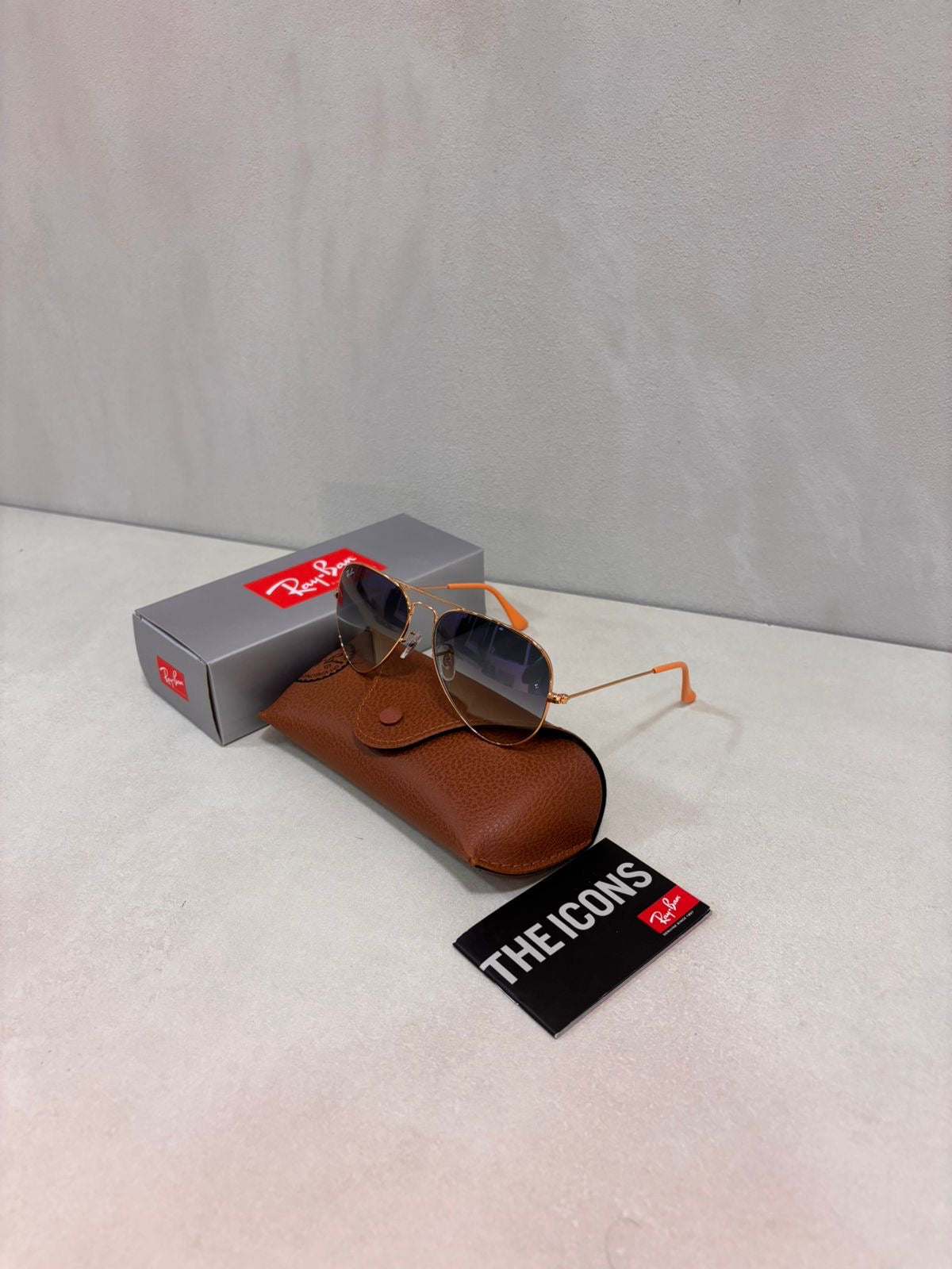 RAYBAN Aviador Gradient Blue -7001