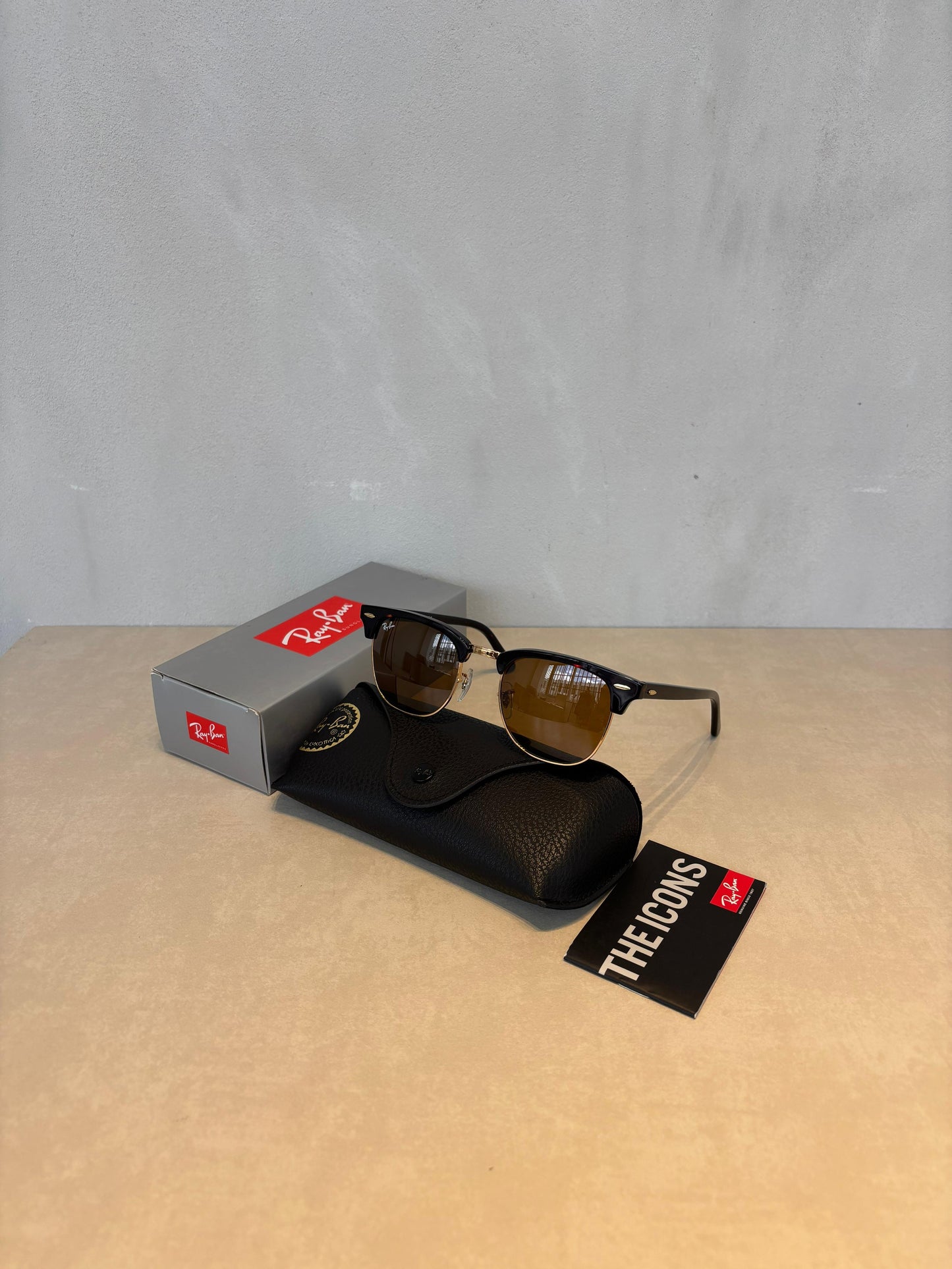 Club Master Tortoise Brown