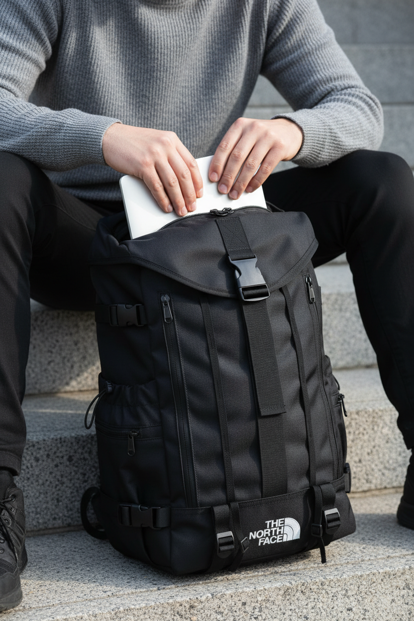 Bolso North Face Negro - 7119
