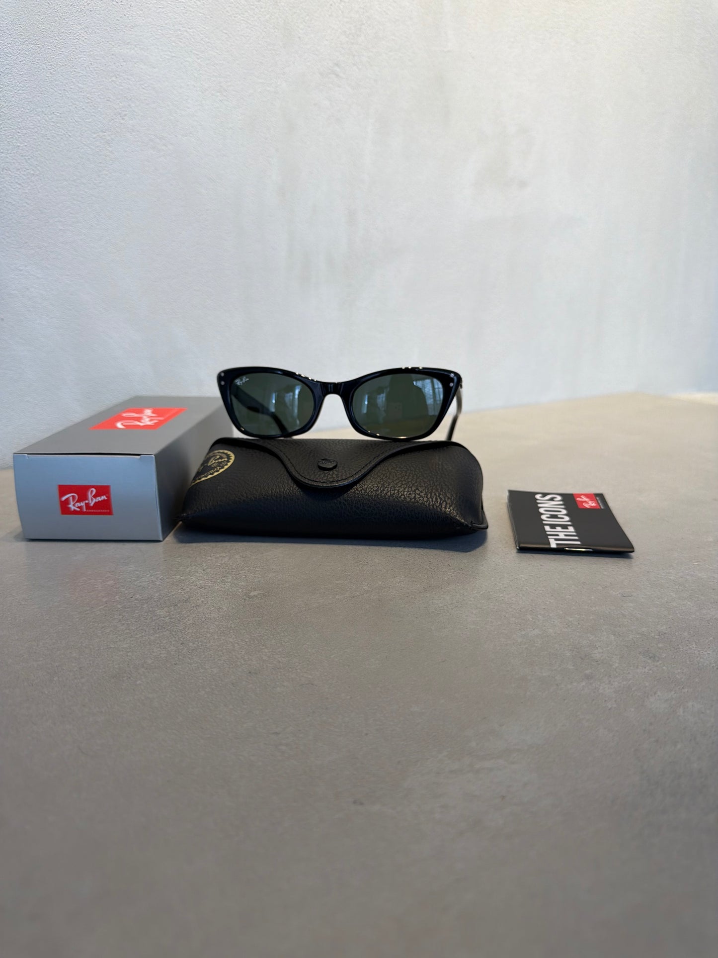 RAYBAN LADY BURBANK Green Polished Black 7166