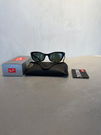 RAYBAN LADY BURBANK Green Polished Black 7166